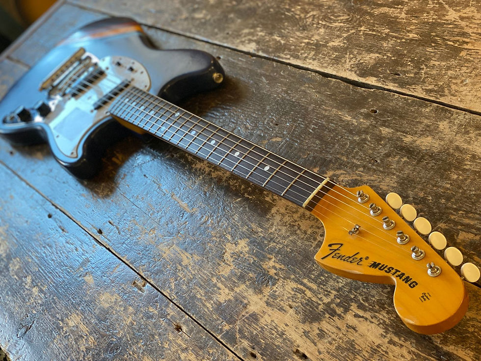 Thumbnail: Fender Japan Mustang 1969 Reissue 2005-06 Nitro Competiton refinish CIJ S Serial