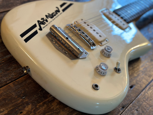 Rare Vintage 1980 Japanese Fernandes V7 Art Wave MIJ Olympic White