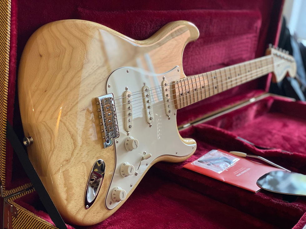 Thumbnail: Fender Japanese 2023 Limited Edition Traditional 70's Stratocaster. Natural Ash