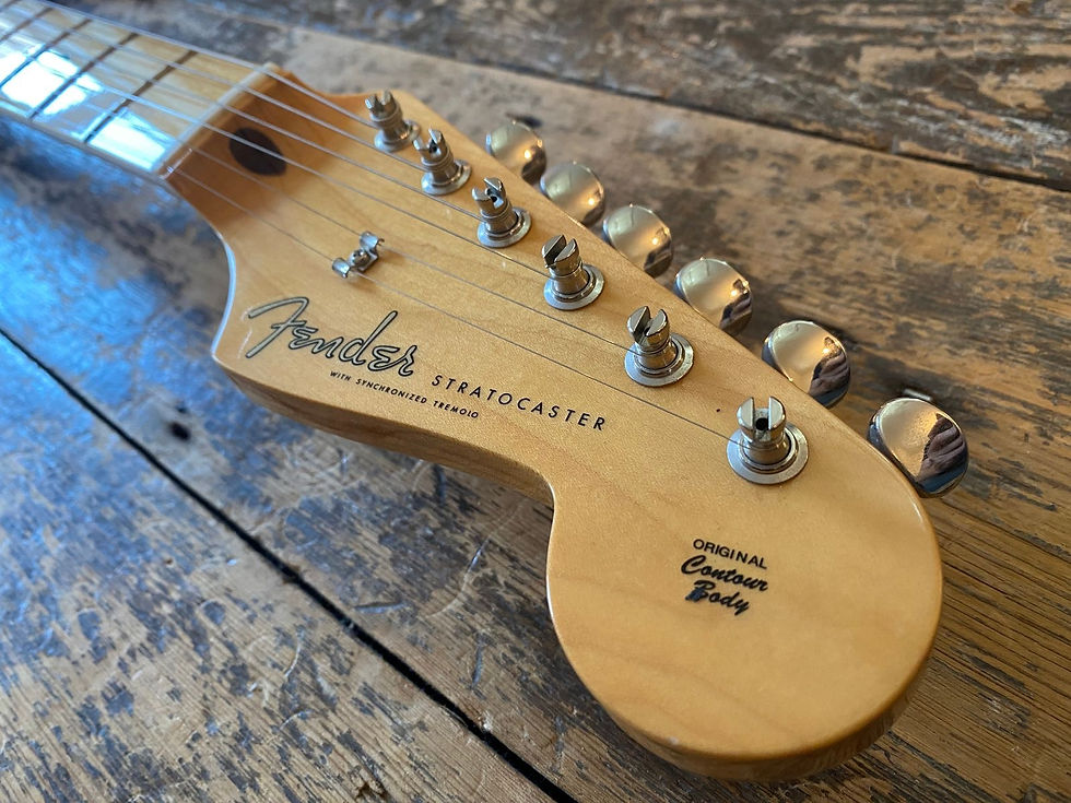 Thumbnail: Fender MIJ Heritage '50s Stratocaster White Blonde Nitro finish 2022 Japan