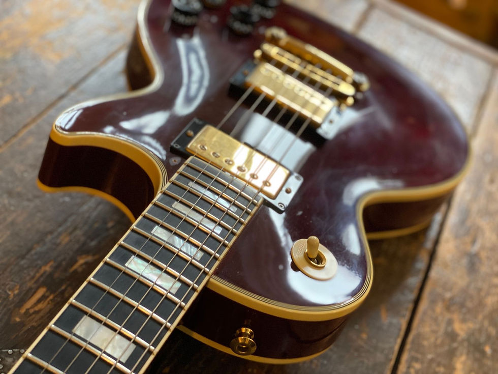 Thumbnail: Gibson Vintage 1997 Les Paul Custom Wine Red Yamano Export w/ Original Case