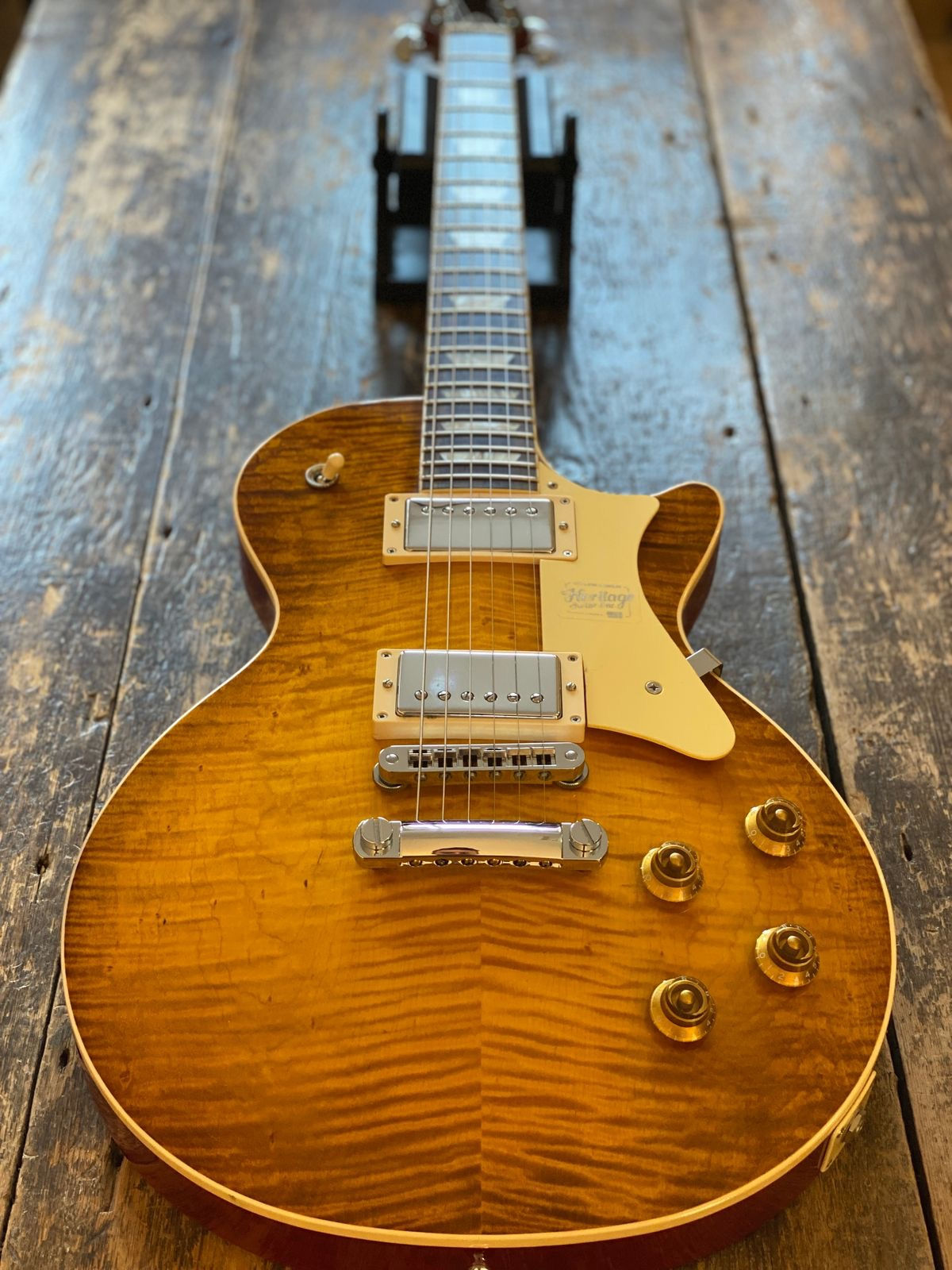 Heritage USA Standard H-150 Dirty Lemon Burst w/ OHSC & Docs
