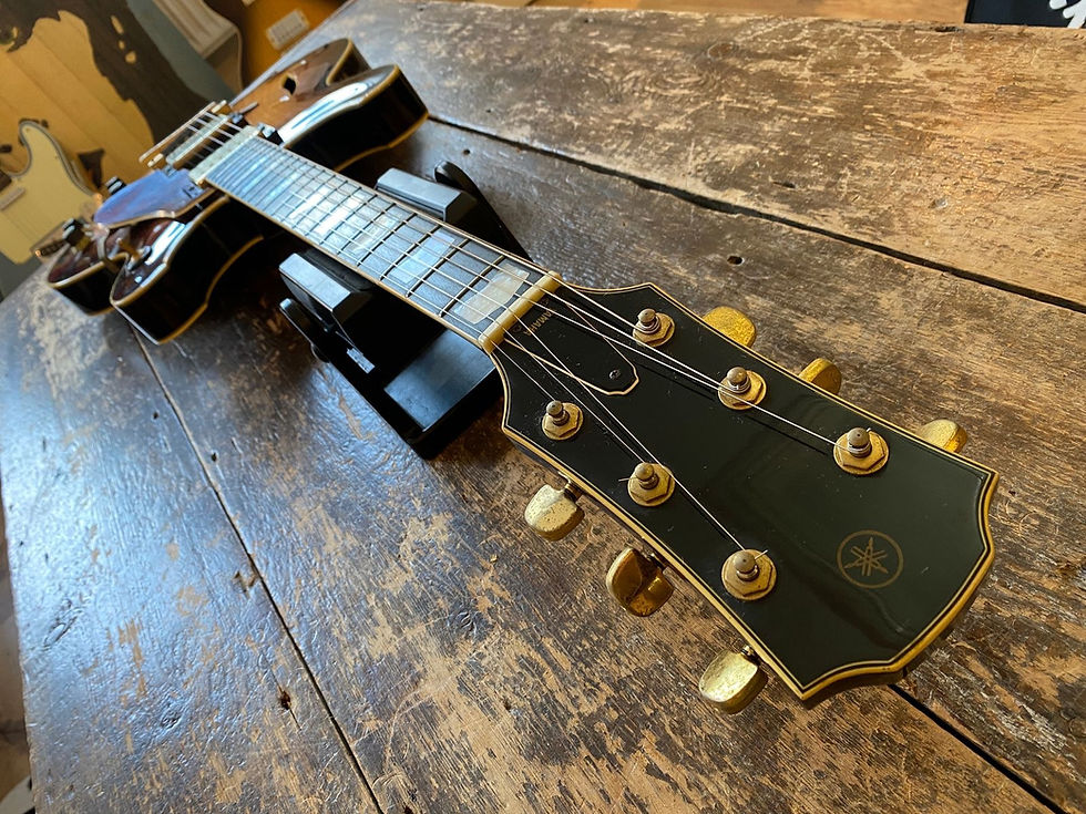 Thumbnail: Vintage Japanese 1974 Yamaha SA90 Sunburst w/ Ebony Board & HSC Japan