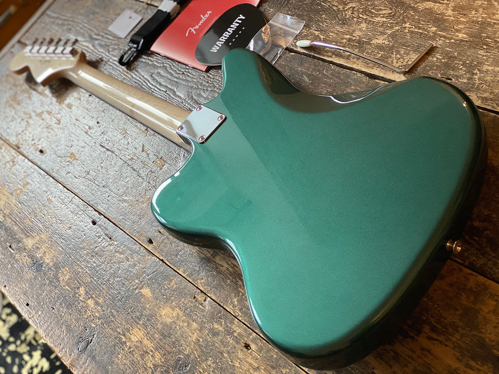 Thumbnail: Fender Japan Limited Edition Jaguar FSR Sherwood Green USA Pickups, Alder Body