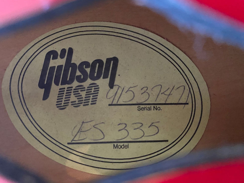 Thumbnail: Gibson USA Vintage 1997 ES 335 Figured Dot Yamano Japan Export Order Cherry