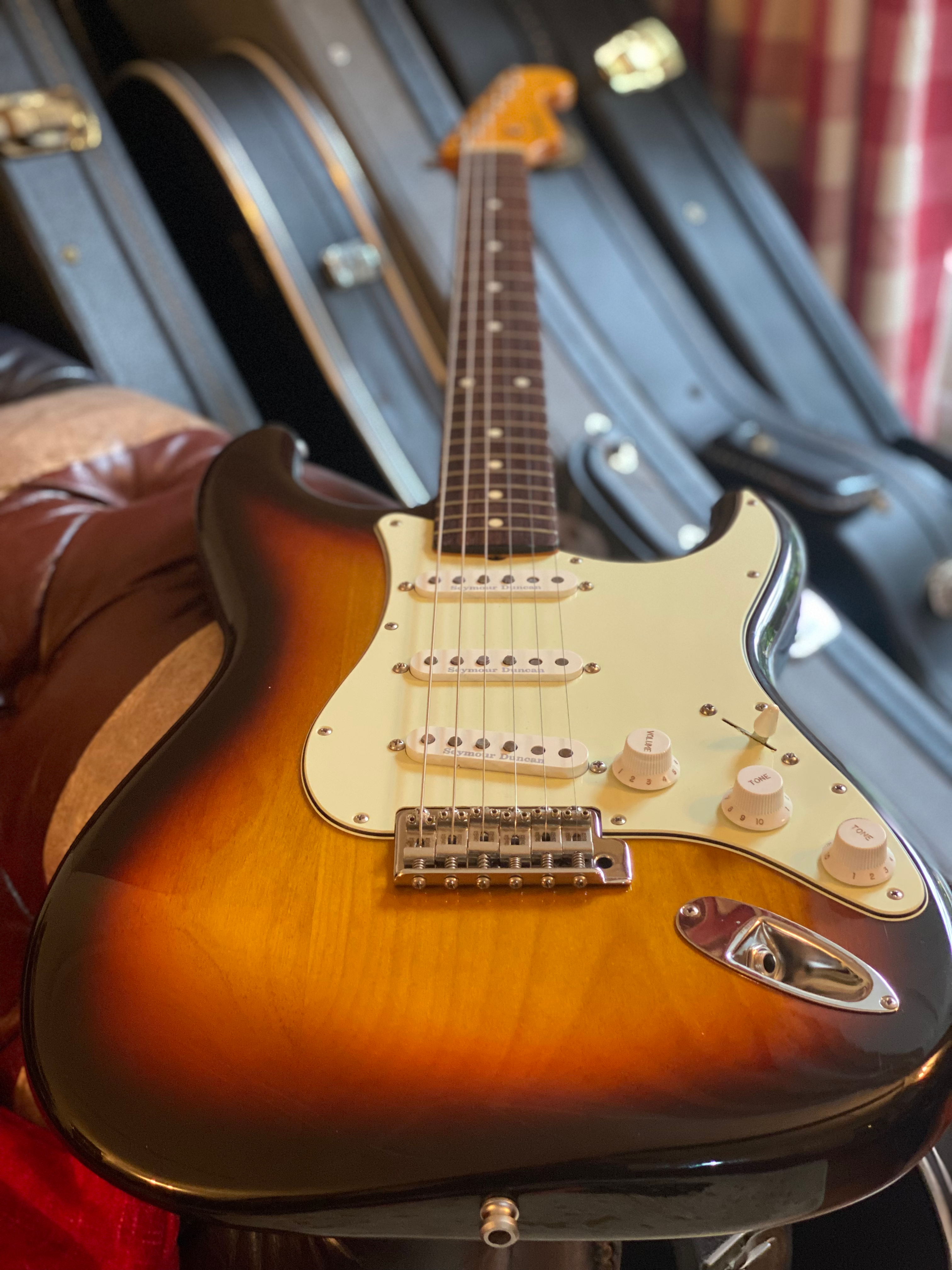 Fender Stratocaster 1962 Reissue CIJ T-Serial Three Tone Sunburst