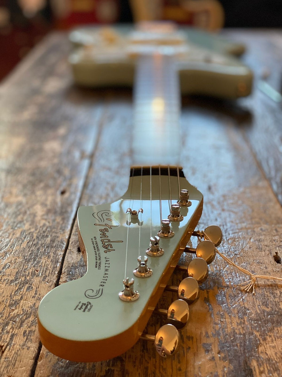 Thumbnail: Fender Japan 1960's Traditional Jazzmaster FSR Daphne Blue w/ Matching Headstock