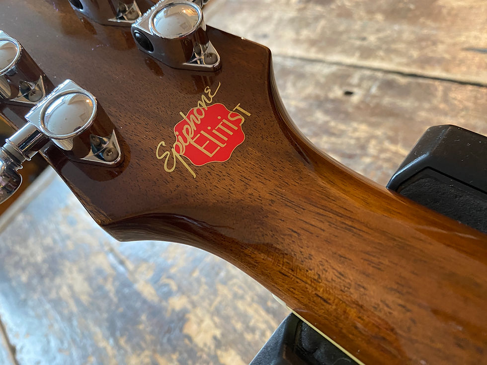 Thumbnail: Epiphone Japanese Casino Elitist 2009 Natural Gloss VERY CLEAN w/ OHSC Japan MIJ