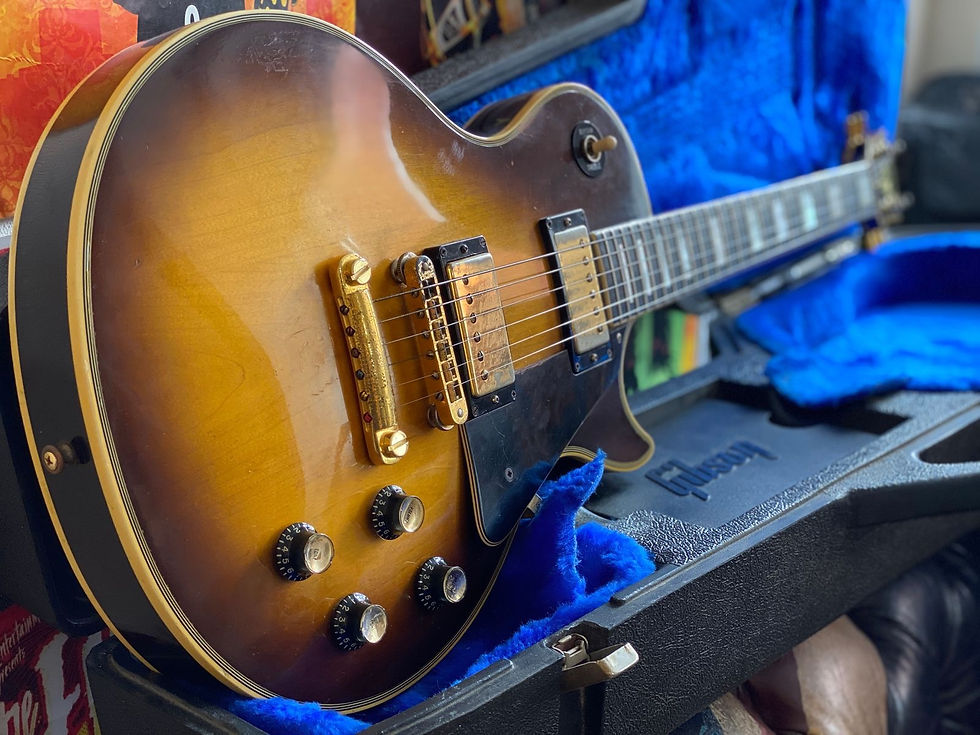 Thumbnail: Gibson Vintage 1978 Les Paul Custom w/ Original Chainsaw Case