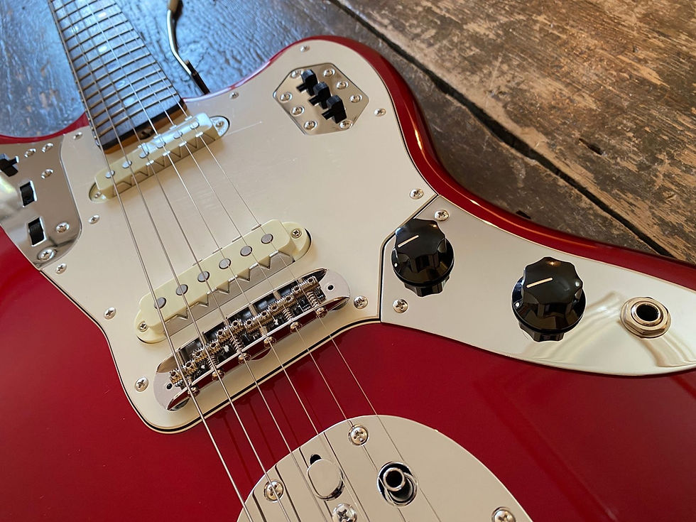 Thumbnail: Fender Japan FSR Alder Jaguar Reissue MIJ Candy Apple Red