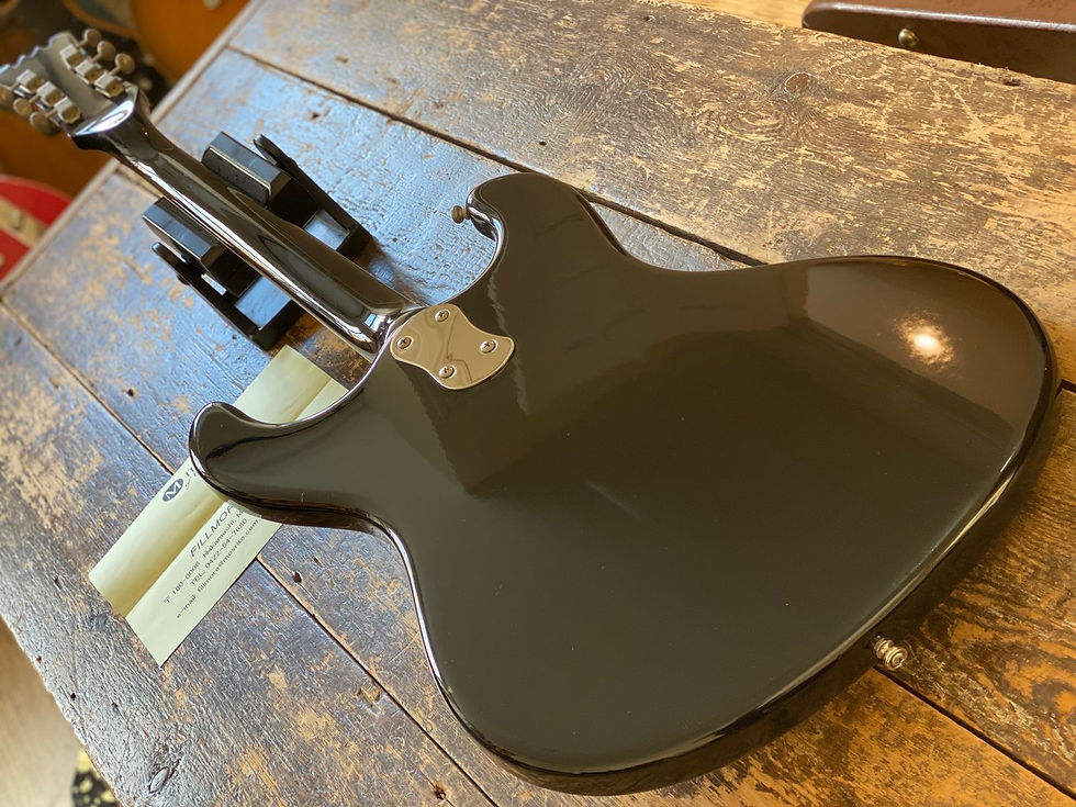 Thumbnail: Mosrite Very Clean Japanese Ventures VM-65 Piano Black MIJ