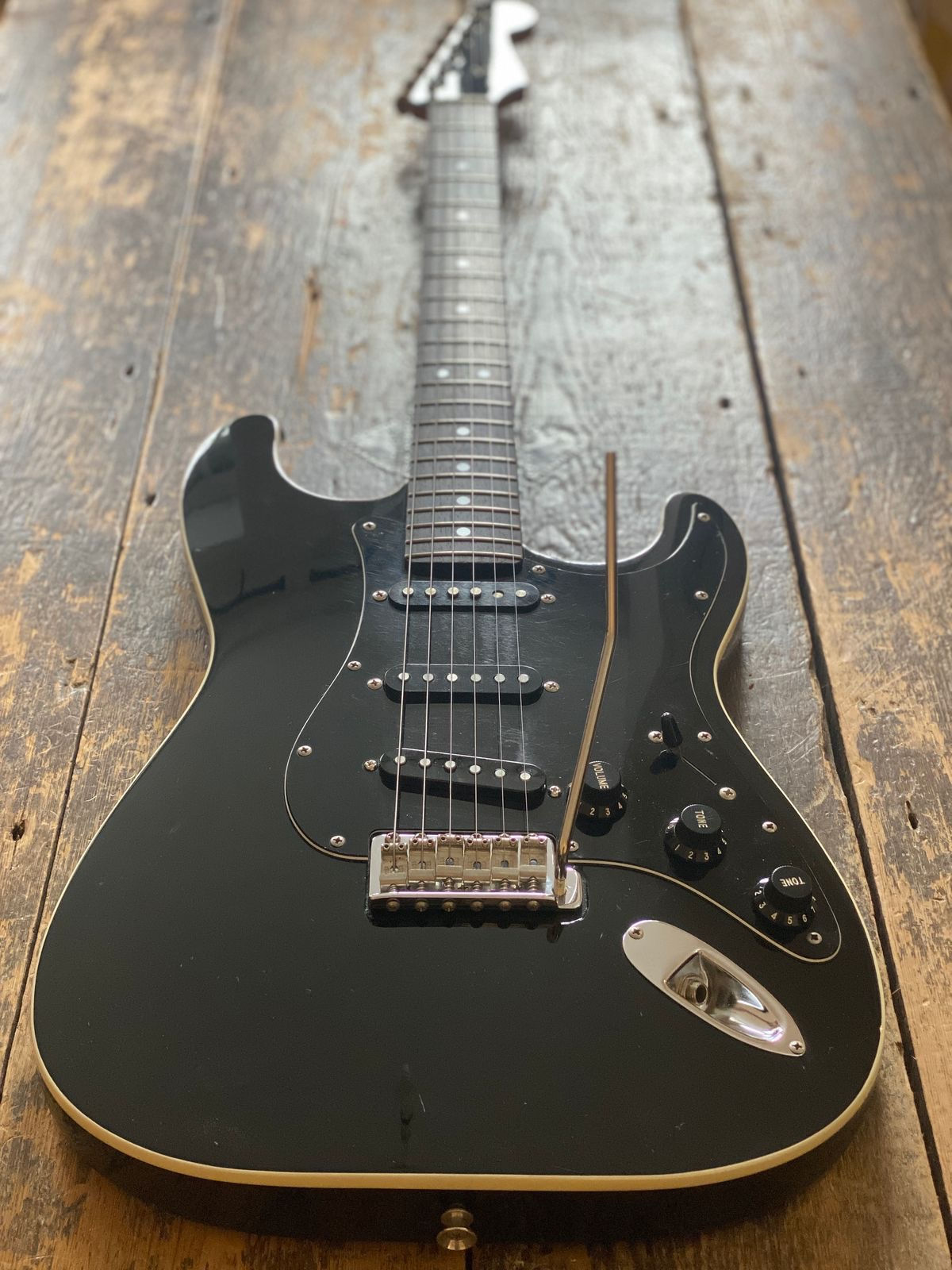 Fender Japanese Aerodyne Stratocaster Piano Black 2010 MIJ