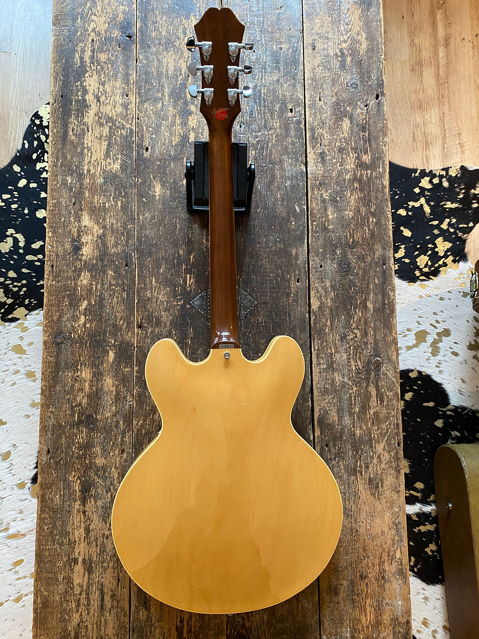 Thumbnail: Epiphone Japanese Casino Elitist 2009 Natural Gloss VERY CLEAN w/ OHSC Japan MIJ