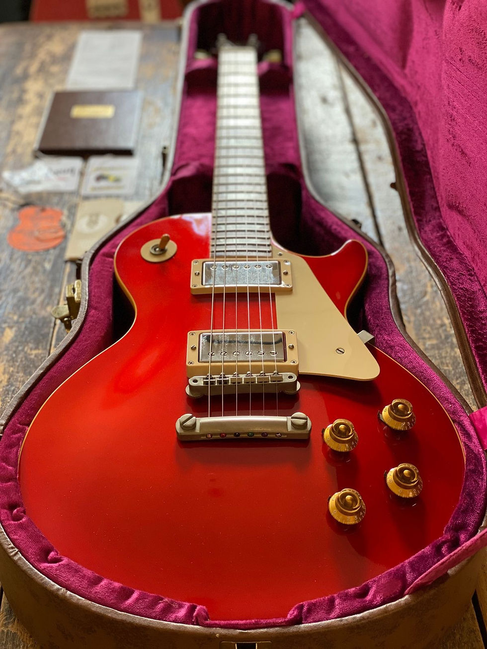 Thumbnail: Gibson Les Paul Custom Shop 1957 Reissue 2012 Candy Apple Red Special Order