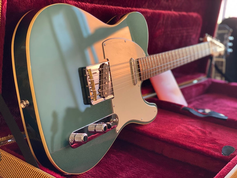 Thumbnail: Fender FSR Japan Domestic Sherwood Green Metallic Alder/Rosewood Telecaster