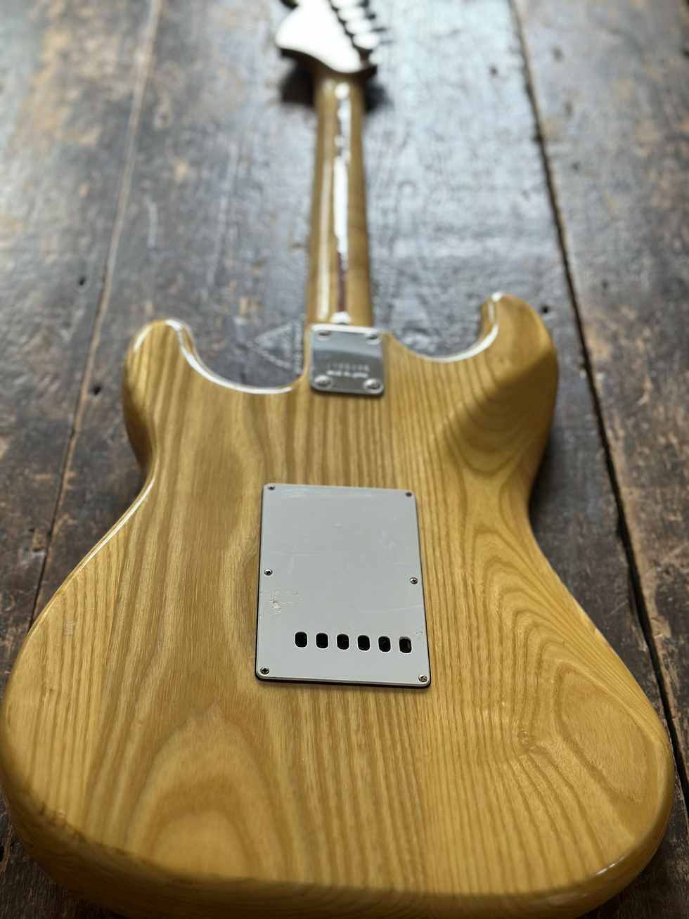 Thumbnail: Greco Vintage Super Sounds Stratocaster FujiGen Built 1975 Natural Ash