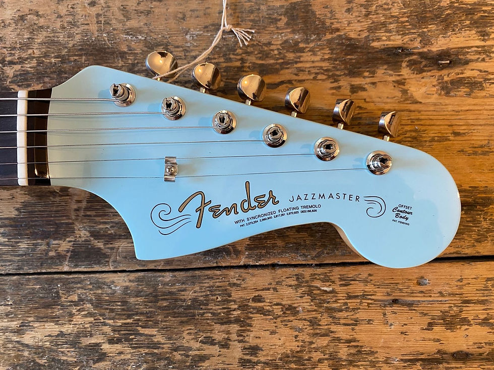 Thumbnail: Fender Japan 1960's Traditional Jazzmaster FSR Daphne Blue w/ Matching Headstock