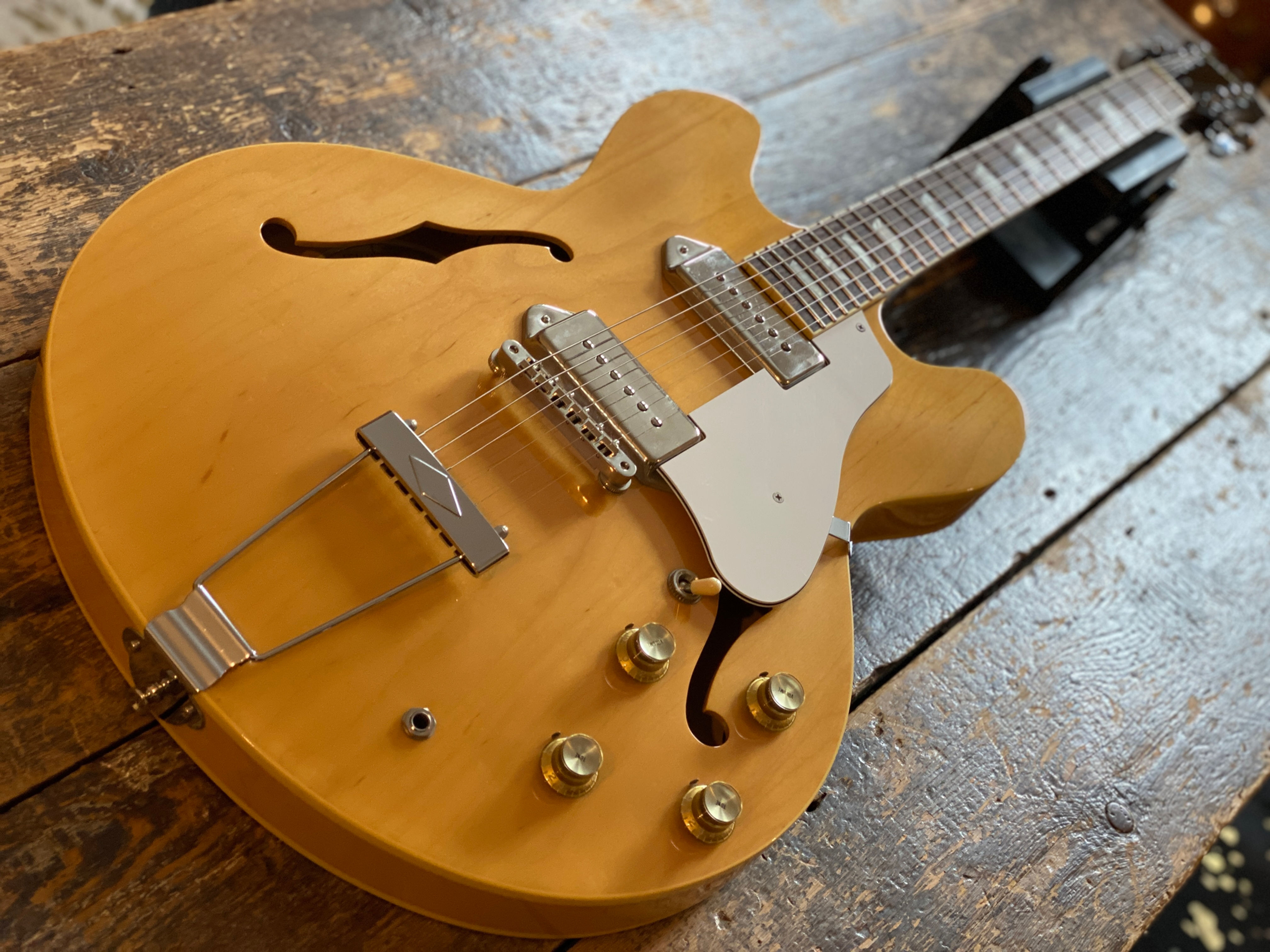 Epiphone Japanese Casino Elitist 2009 Natural Gloss VERY CLEAN w/ OHSC Japan MIJ