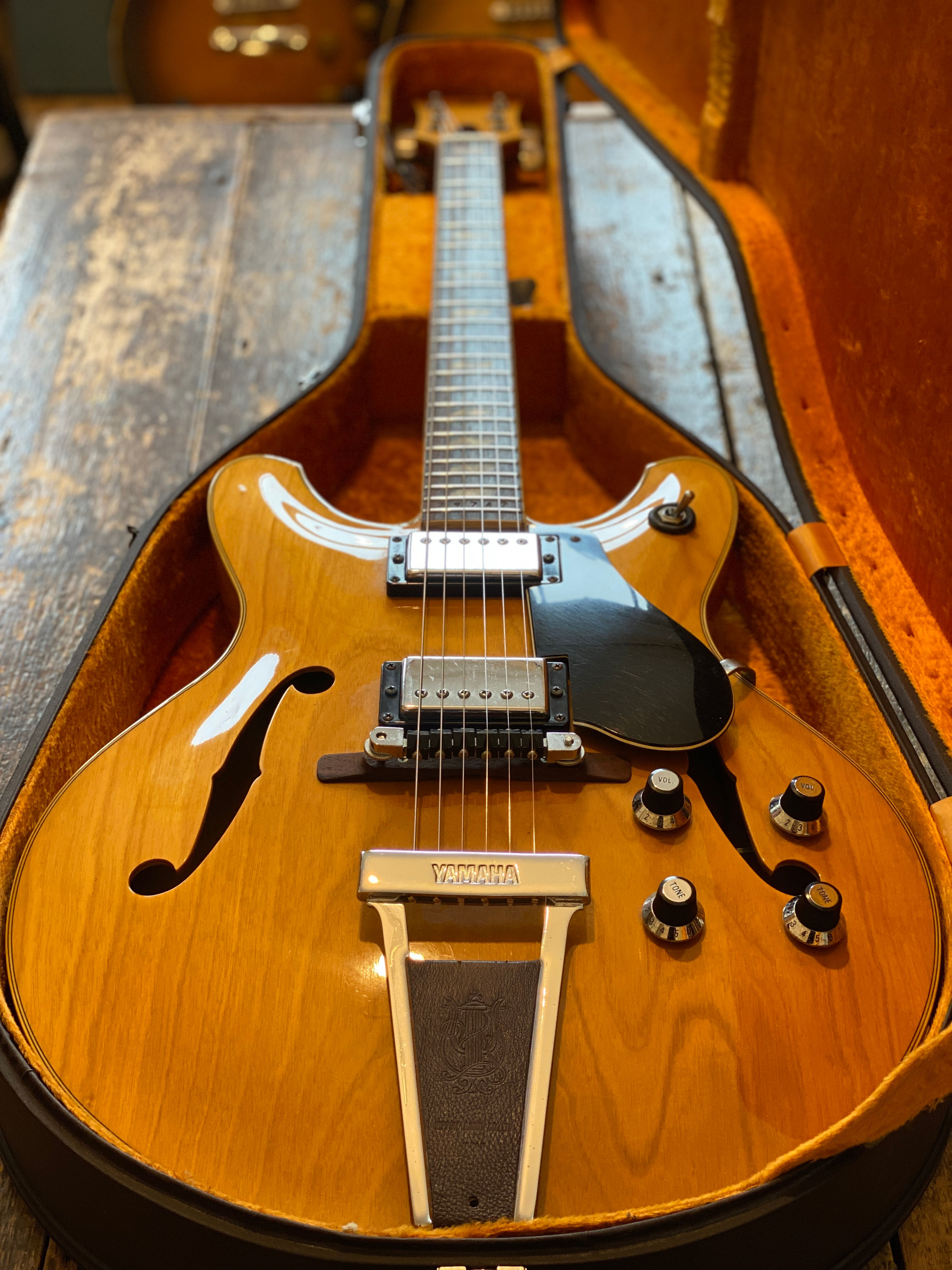 Vintage Japanese 1974 Yamaha SA60 Natural w/ HSC w/ OHSC Japan