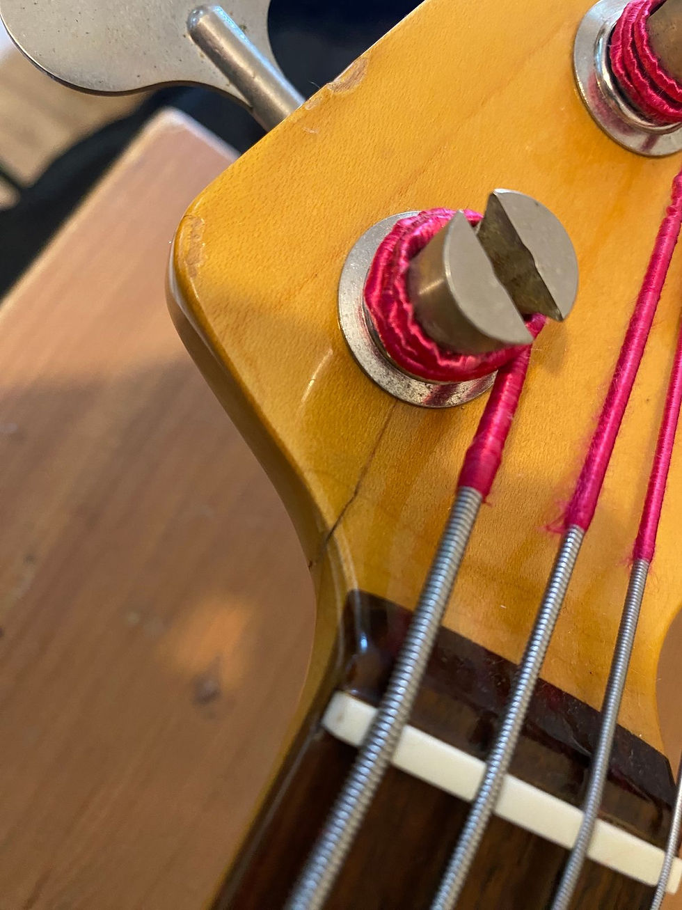 Thumbnail: Fender Japan 1962 RI Precision Bass CIJ S-Serial 2005 Vintage White