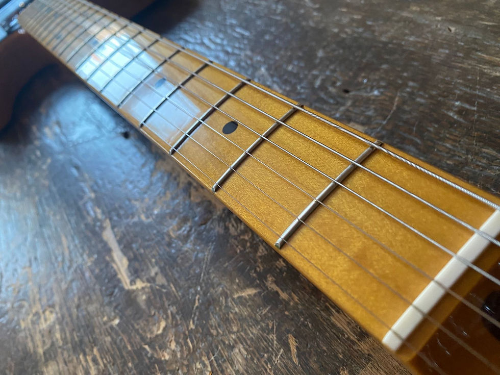 Thumbnail: Fender Japan Telecaster 1952 Keith Richards 'Micawber' Reissue 2010 Aged Natural