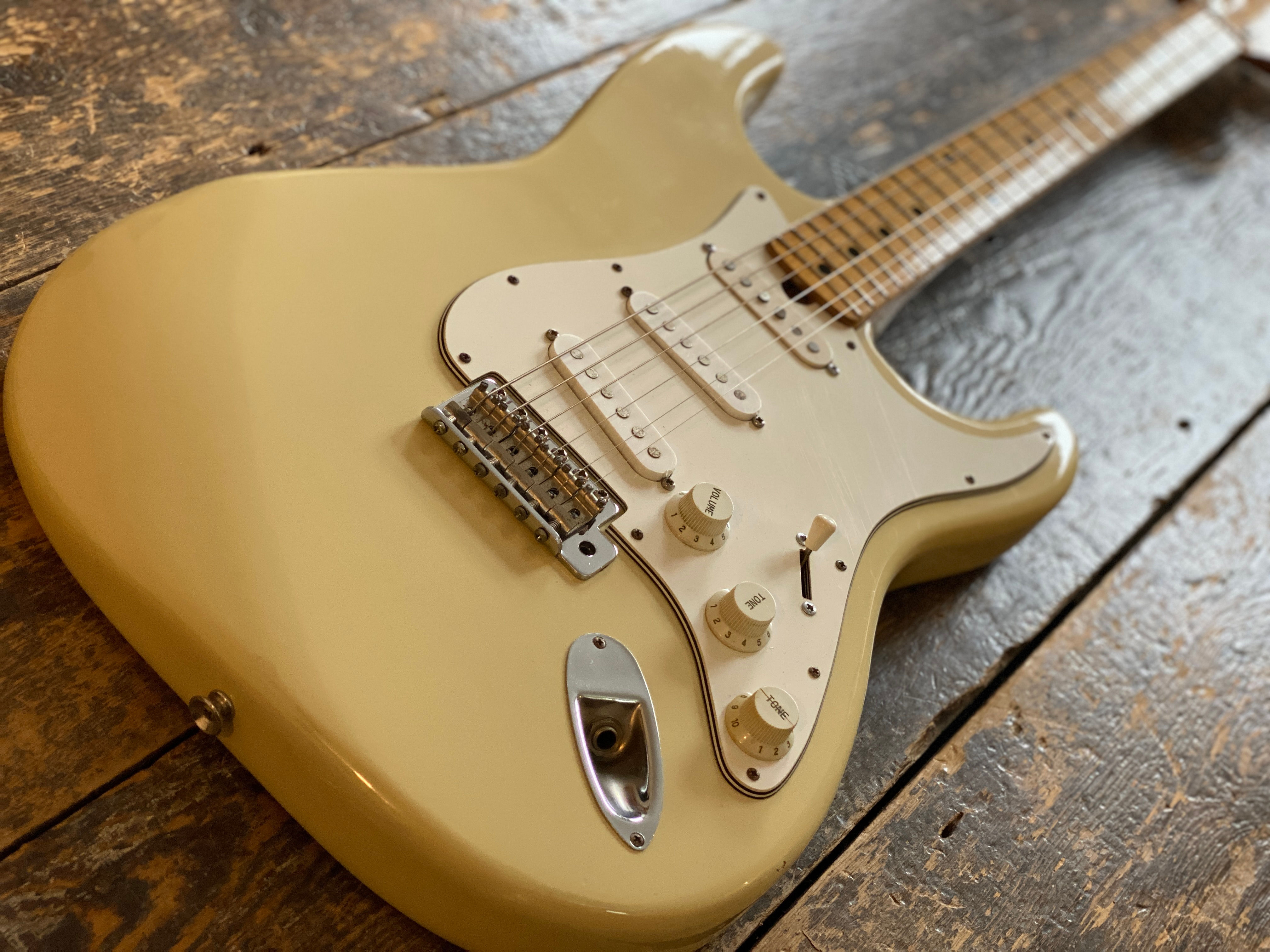 Very Rare Vintage Early 1970's Gaban Stratocaster Japanese Lawsuit Japan MIJ