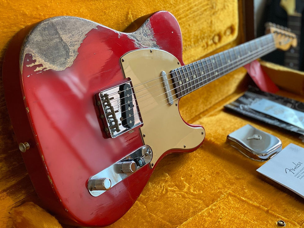 Thumbnail: Fender Telecaster 2004 American Vintage 1960 Reissue FSR Candy Apple Red Relic