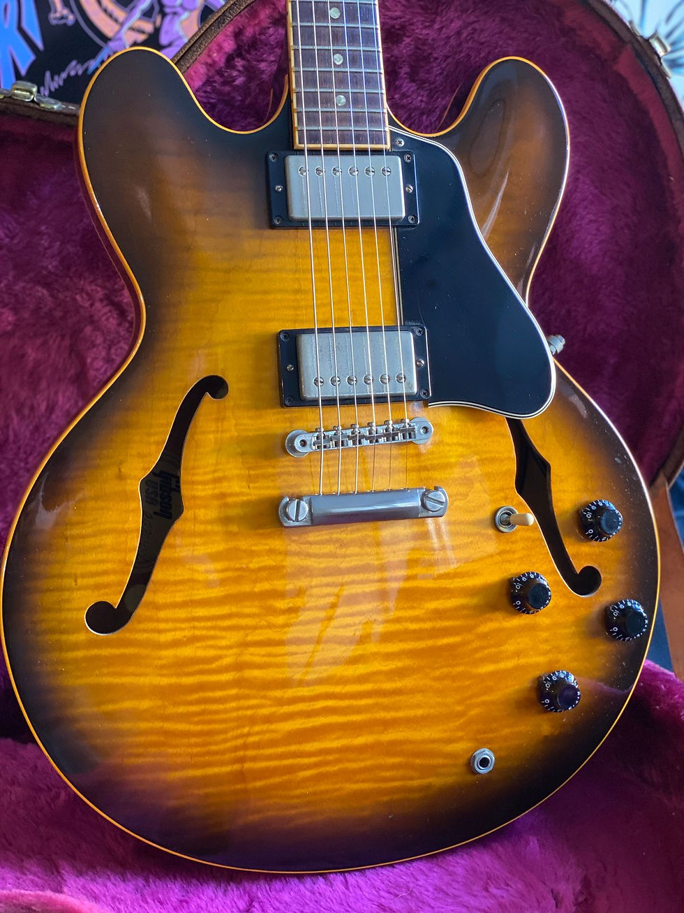 Thumbnail: Vintage 2000 Gibson ES 335 Dot Tobacco Sunburst Yamano Order w/ Orig. HSC