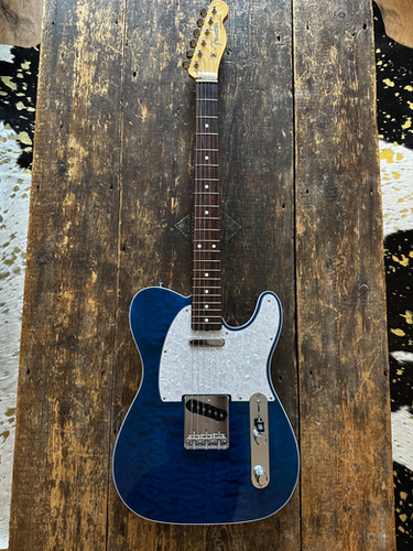 Fender Japan Ltd Edition Fully Bound Custom Telecaster Custom Ash