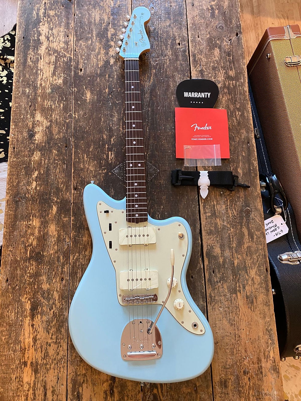 Thumbnail: Fender Japan 1960's Traditional Jazzmaster FSR Daphne Blue w/ Matching Headstock