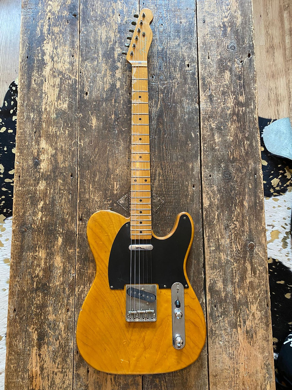 Thumbnail: Fender Japan Vintage 1990 Telecaster 1952 Reissue FujiGen A-Serial Aged Natural