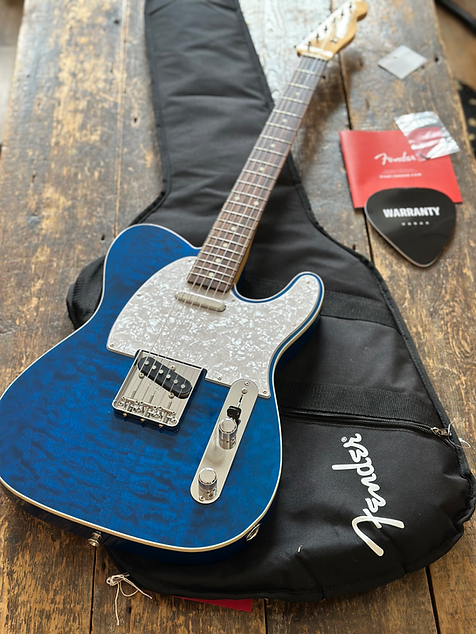 Fender Japan Ltd Edition Fully Bound Custom Telecaster Custom Ash