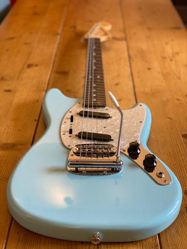 Fenderムスタング Traditional 60s Mustang Fender Squier Classic Vibe '60s Mustang - Sonic Blue – Found