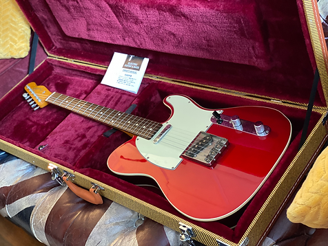 Fender Japan 1962 Telecaster Reissue Candy Apple Red w/ USA Texas