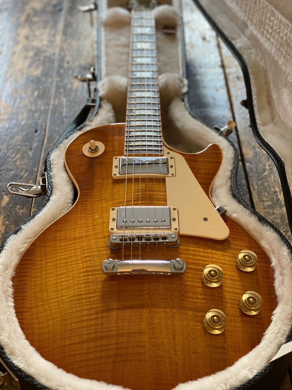 Gibson Les Paul Traditional 2012 Bookmatched Desert Burst