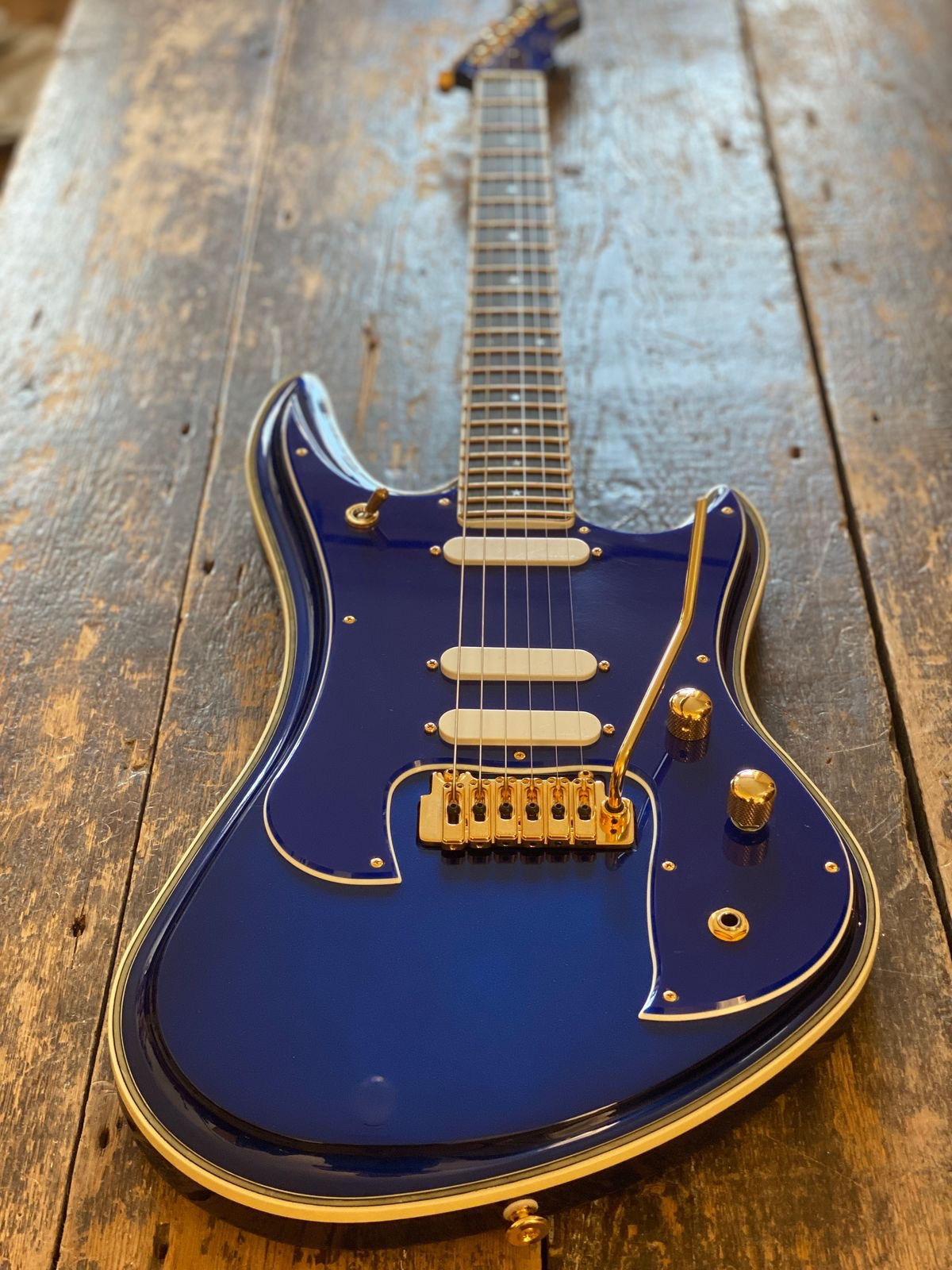 Rare 2020 Fujigen Custom House FGN S5-Mine Sharp 5, Nobuhiro Mine Guyatone-Style