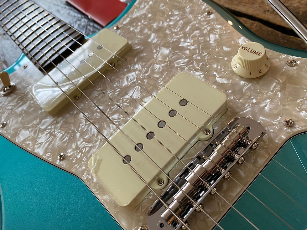 Thumbnail: Fender Japan Rare Finish! Ltd Edn Teal Green Metallic Alder Jazzmaster
