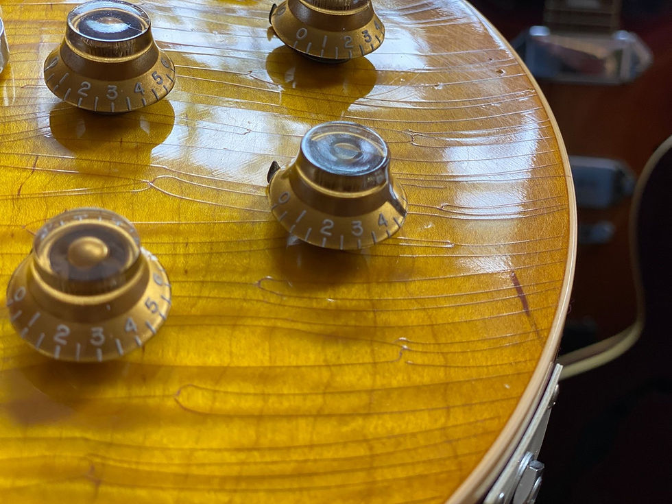 Thumbnail: Gibson Aged 1959 Custom Shop Lemon Burst Les Paul Standard Historic Reissue (R9)