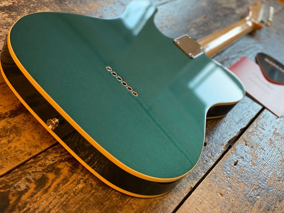 Thumbnail: Fender FSR Japan Domestic Sherwood Green Metallic Alder/Rosewood Telecaster 