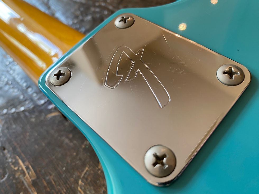 Thumbnail: Fender Japan Rare 2002 Mustang Bass CIJ California Blue Finish