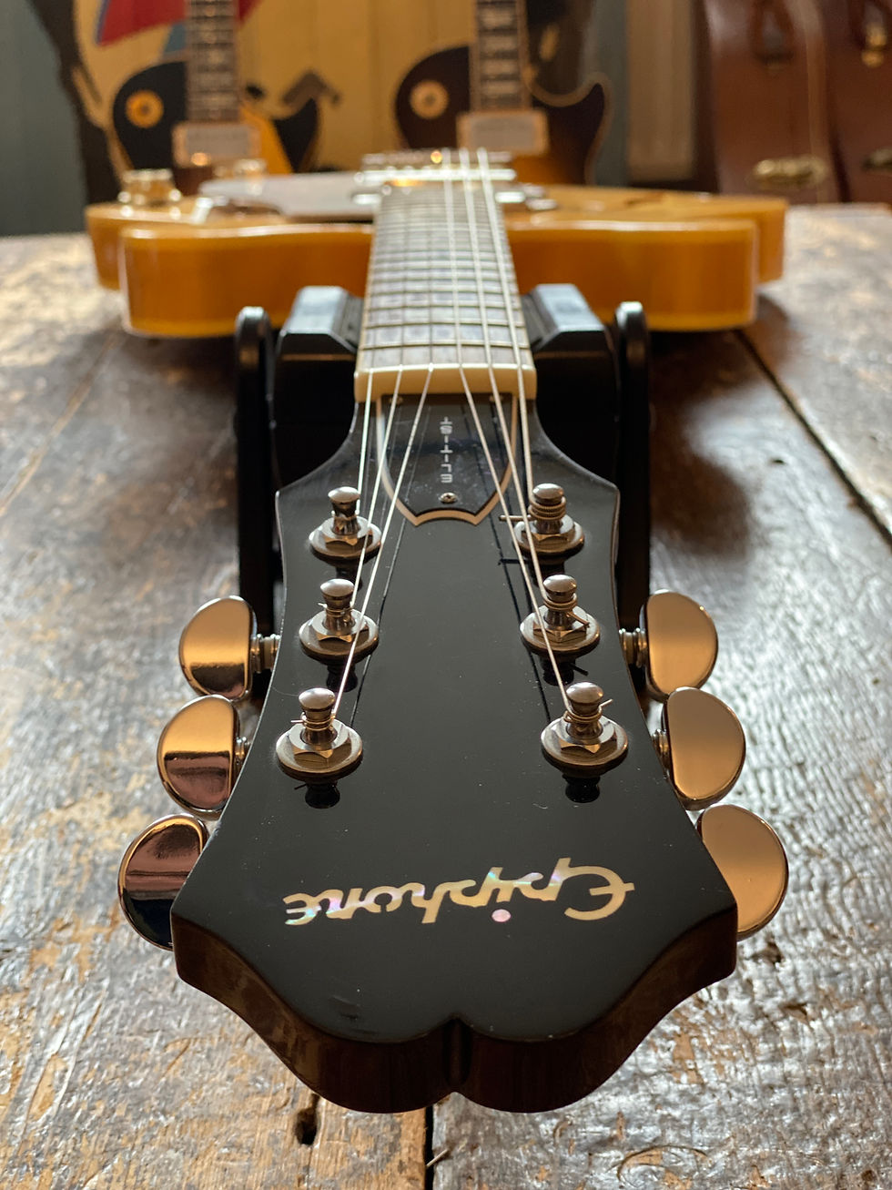 Thumbnail: Epiphone Japanese Casino Elitist 2009 Natural Gloss VERY CLEAN w/ OHSC Japan MIJ