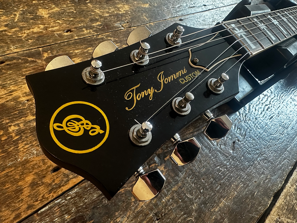 Thumbnail: Private Japanese Luthier Built SG Standard Left-Handed Toni Iommi Black Sabbath