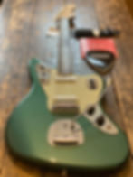 Thumbnail: Fender Japan Limited Edition Jaguar FSR Sherwood Green USA Pickups, Alder Body
