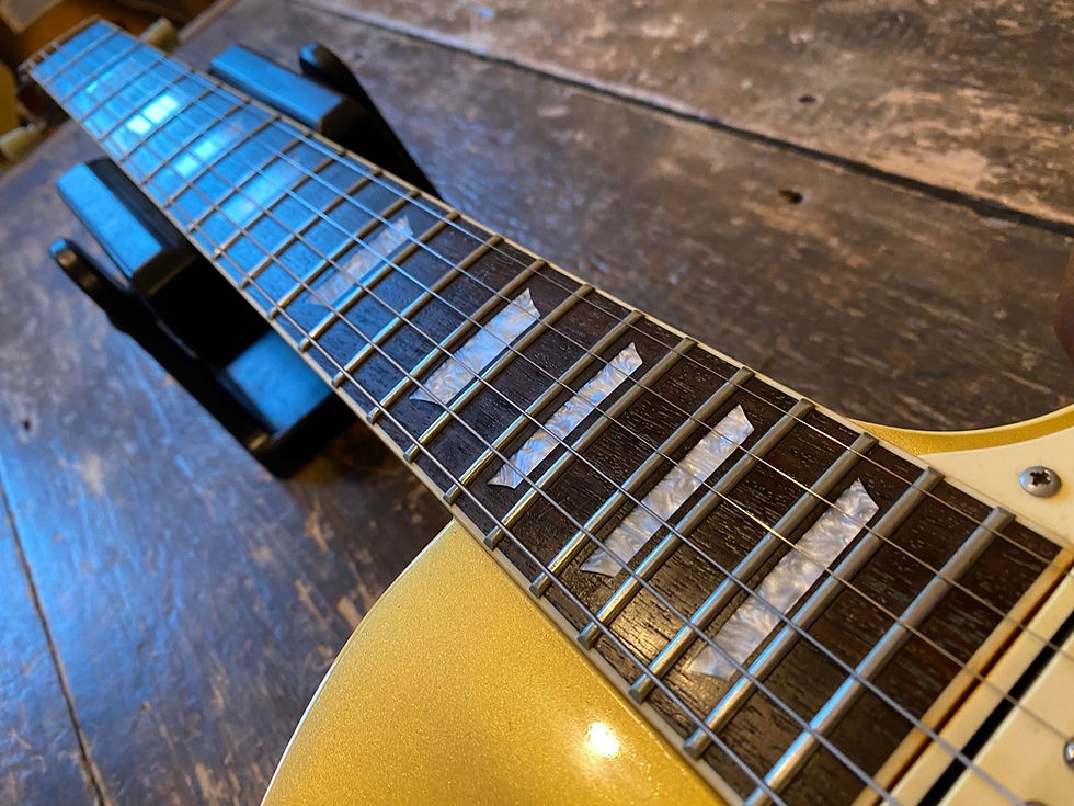 Thumbnail: Tokai Vintage Japanese LS-50 Single Cutaway 1984 Aged Goldtop w/ OHSC