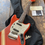 Thumbnail: Fender Mustang 1973 RI Competiton Edition Fiesta Red w/ Matching Headstock MIJ 2