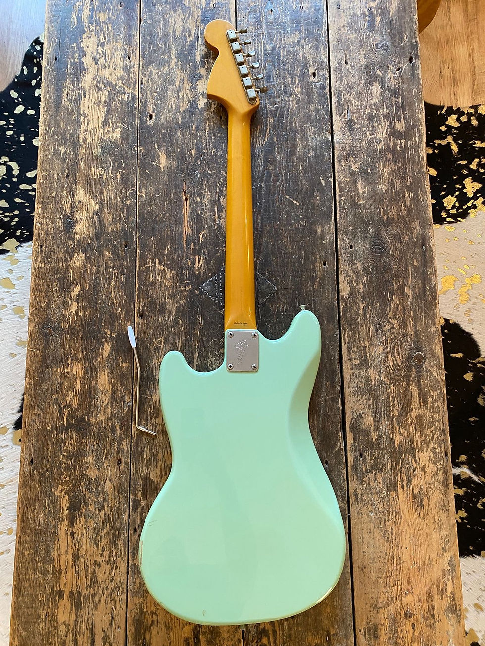 Thumbnail: Fender Japan 1969 Reissue Mustang CIJ Sonic Blue Original Late 1990's