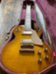 Gibson Custom Shop Les Paul 1960 Historic Reissue Electric Guitar Lemon Burst