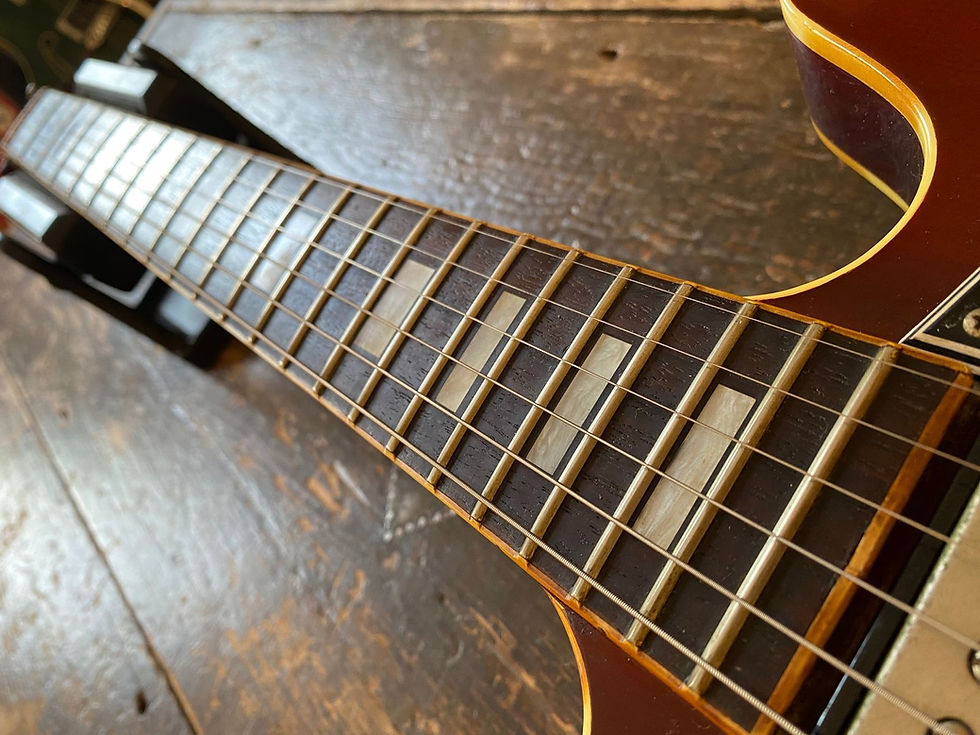 Thumbnail: Greco Vintage Japanese SA-550R Semi-Acoustic 1980 Sunburst