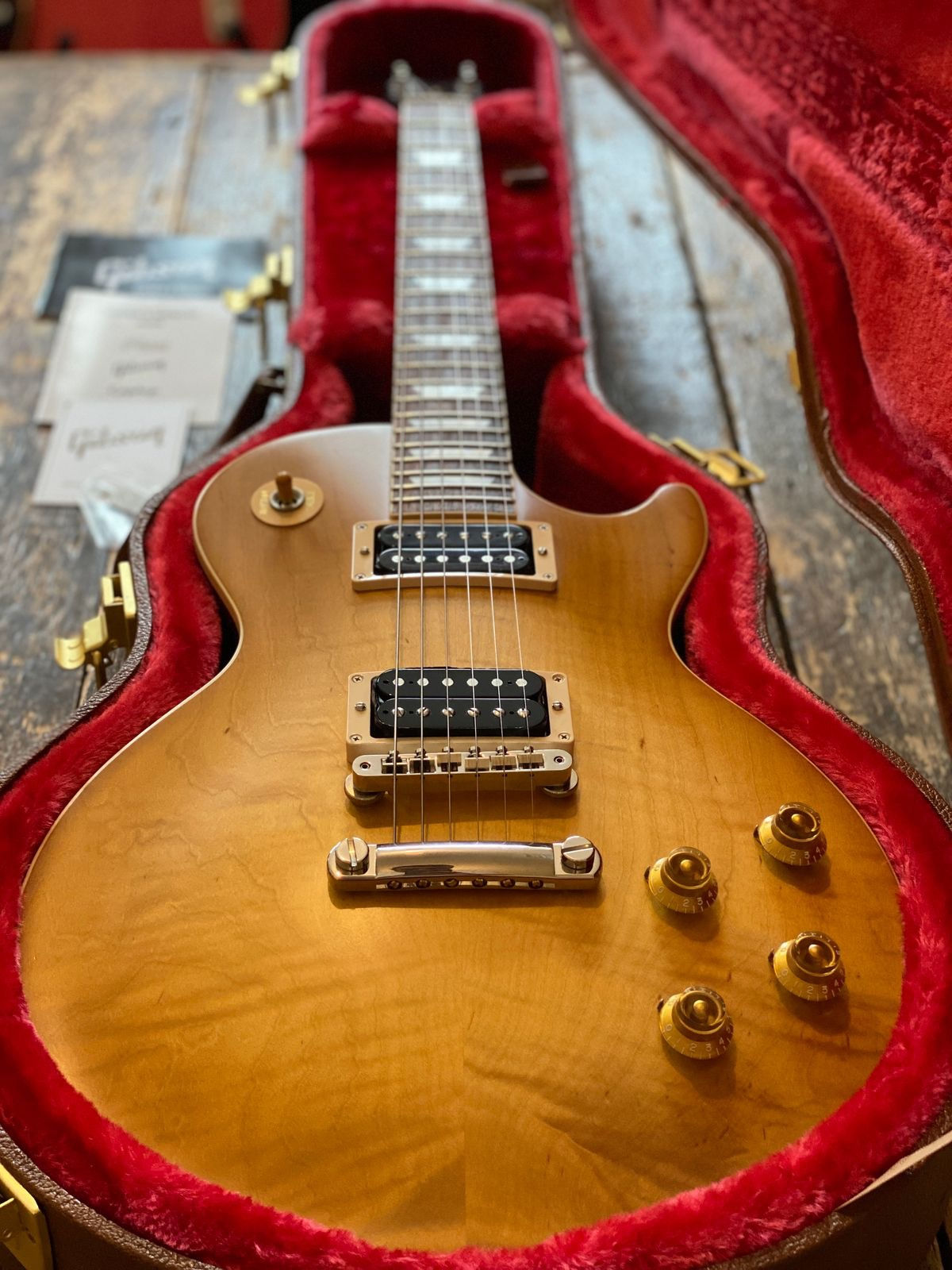 Gibson Les Paul Standard Faded 2022 Honey Burst w/ OHSC & Docs