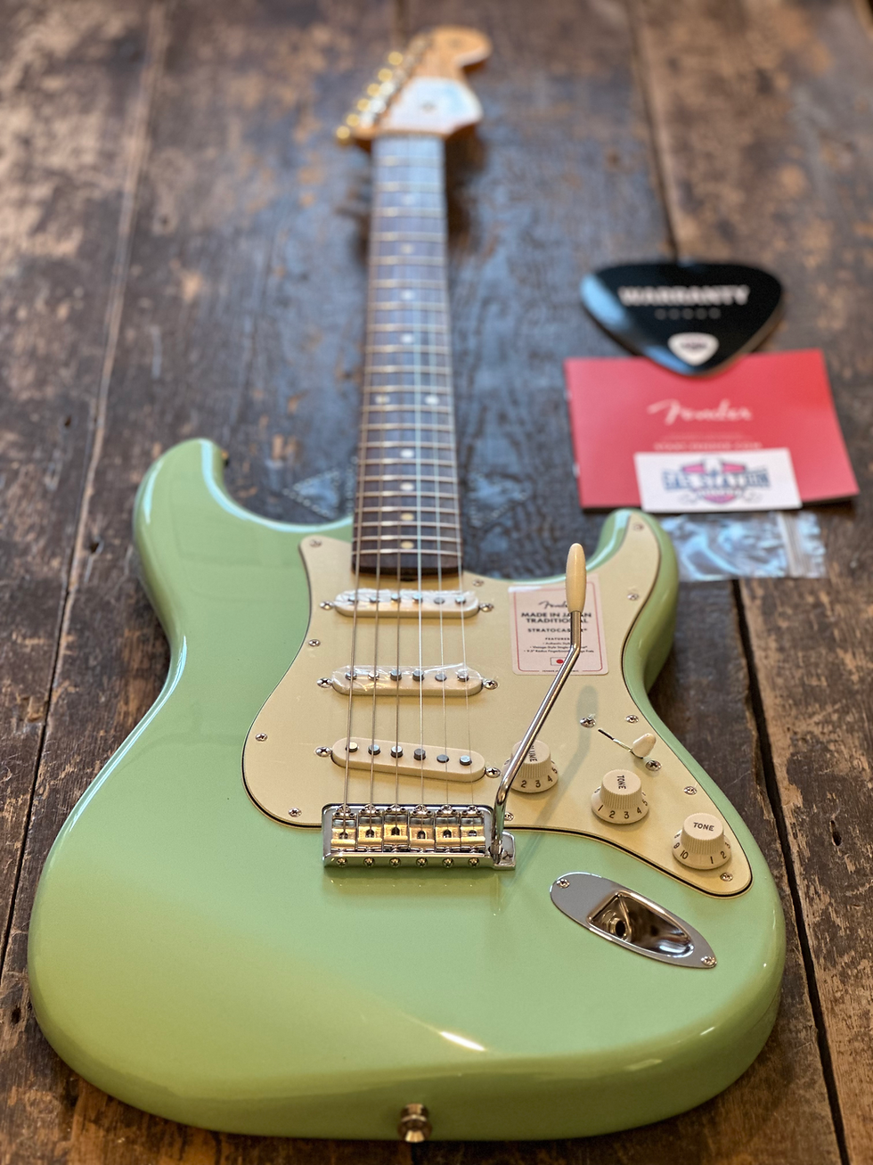 Thumbnail: Fender 2025 FSR 60s Traditional Stratocaster Surf Green MIJ Japan Unplayed